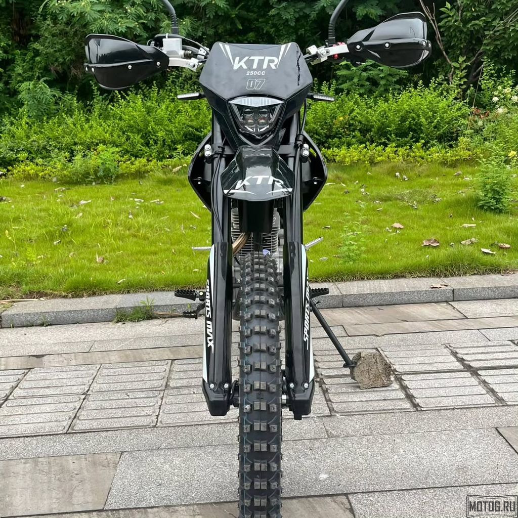 Эндуро мотоцикл KTR 07 Black – 250 куб, надежность и мощность для бездорожья