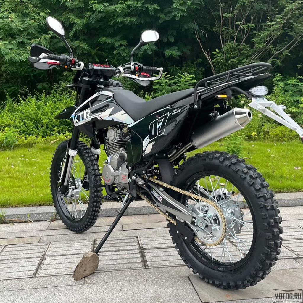 Эндуро мотоцикл KTR 07 Black – 250 куб, надежность и мощность для бездорожья