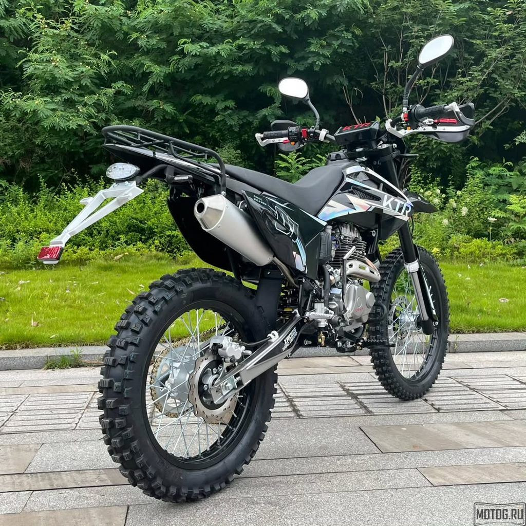 Эндуро мотоцикл KTR 07 Black – 250 куб, надежность и мощность для бездорожья